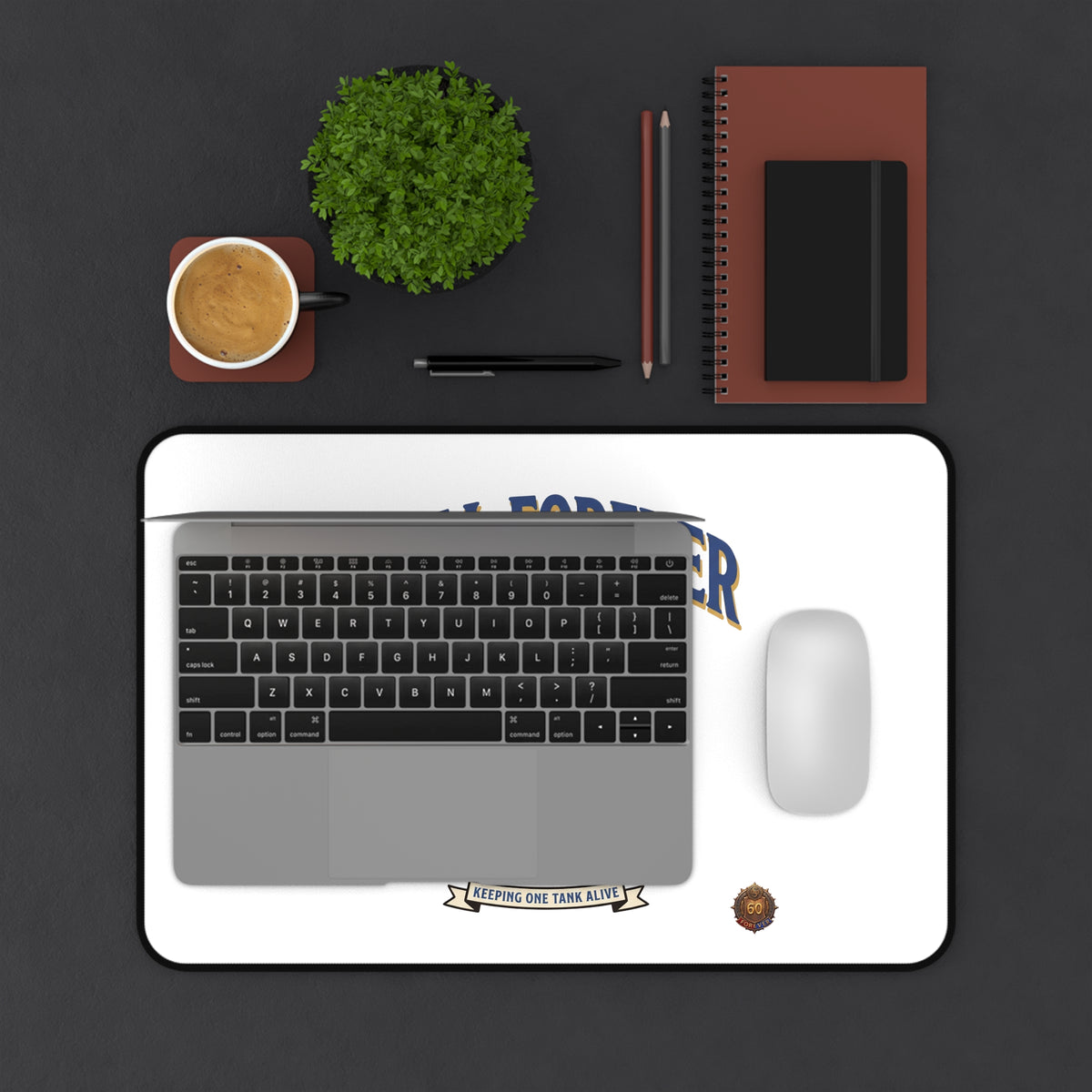 Heal Forever – Desk Mat (12×18 to 16×32 in) | Sixty Forever Co.