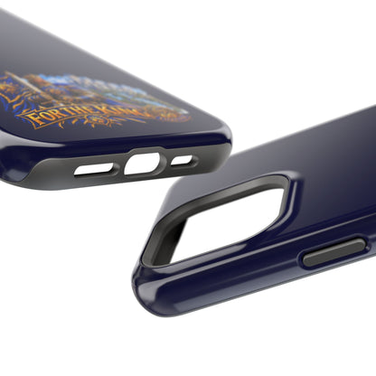 Phone Case — 'For The King' Banner Heavy-Duty Impact-Resistant Phone Case
