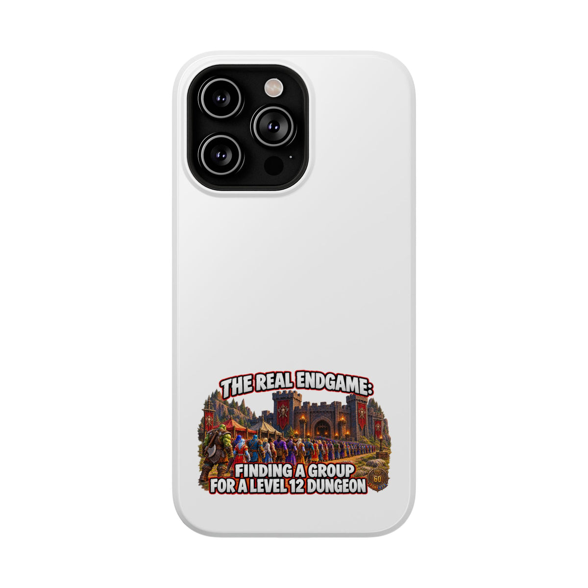 'The Real Endgame: Finding a Group' Heavy-Duty Impact-Resistant Phone Case