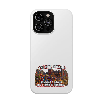 'The Real Endgame: Finding a Group' Heavy-Duty Impact-Resistant Phone Case