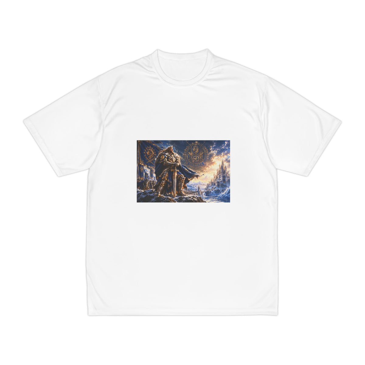 Viking Warrior Battle Scene Performance Tee