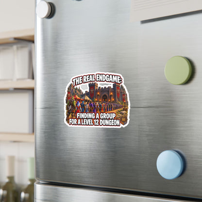 The Real Endgame: Finding a Group – Sticker