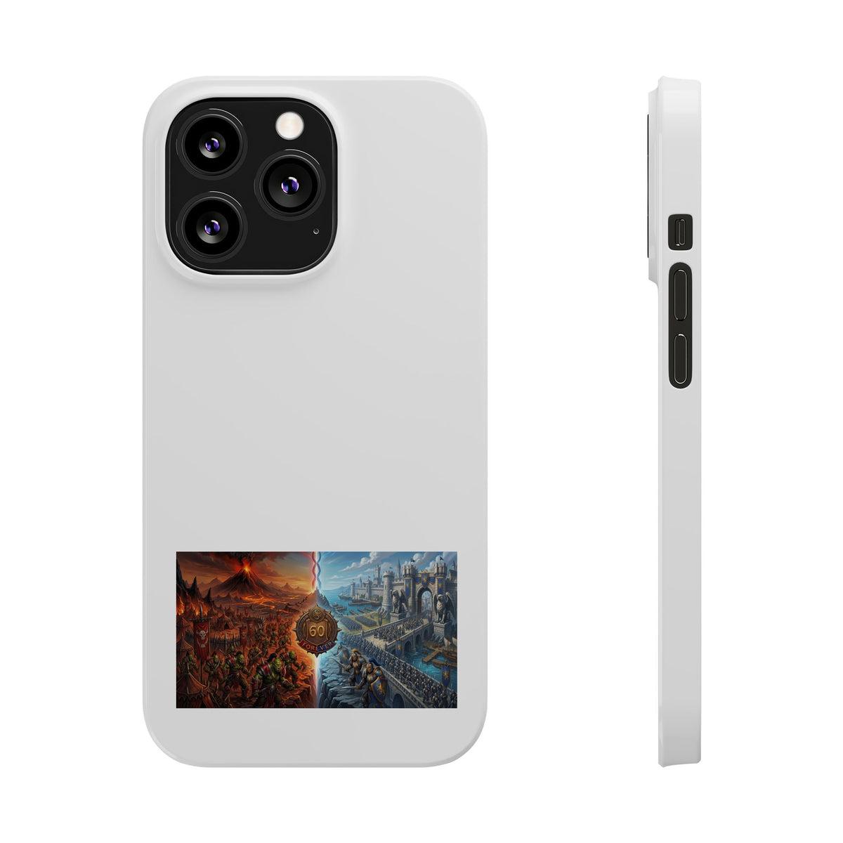 Viking Warrior Slim Phone Case — Norse Saga Art
