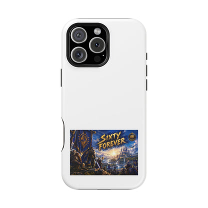 Sixty Forever – Blue Banner – Phone Case