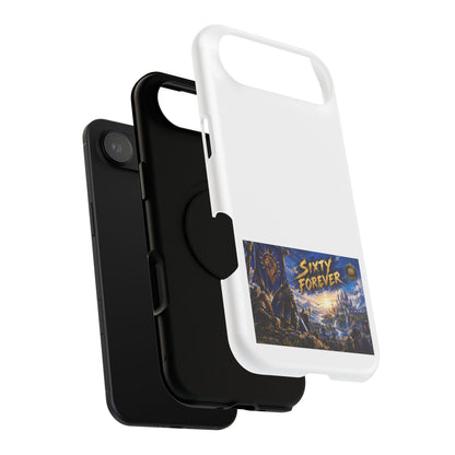Sixty Forever – Blue Banner – Phone Case