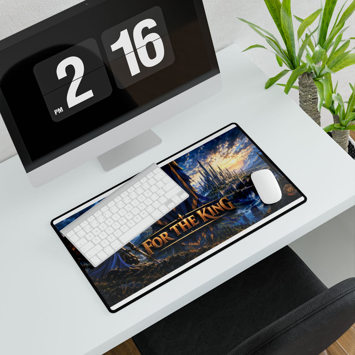 For The King – Desk Mat
