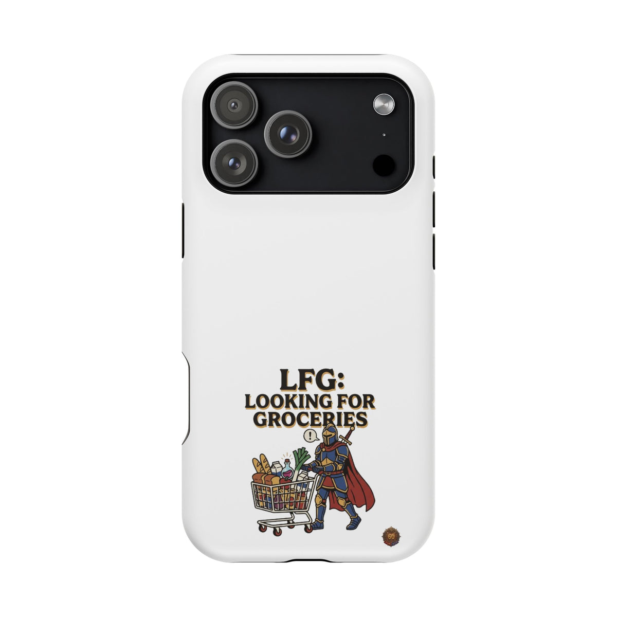 Phone Case — 'LFG: Looking for Groceries' Heavy-Duty Impact-Resistant Phone Case