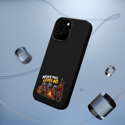 Phone Case — 'Never Pass Level 60' Heavy-Duty Impact-Resistant Phone Case