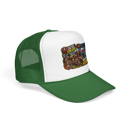 Red 'Til Dead Trucker Hat — Horror Zombie Foam Mesh Cap
