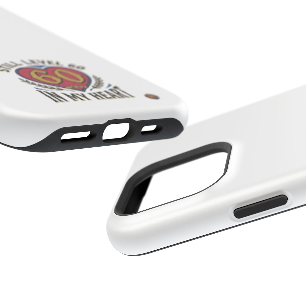 Phone Case — 'Still Level 60 In My Heart' Heavy-Duty Impact-Resistant Phone Case