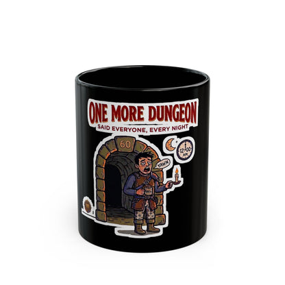 One More Dungeon – Black Mug (11oz & 15oz)