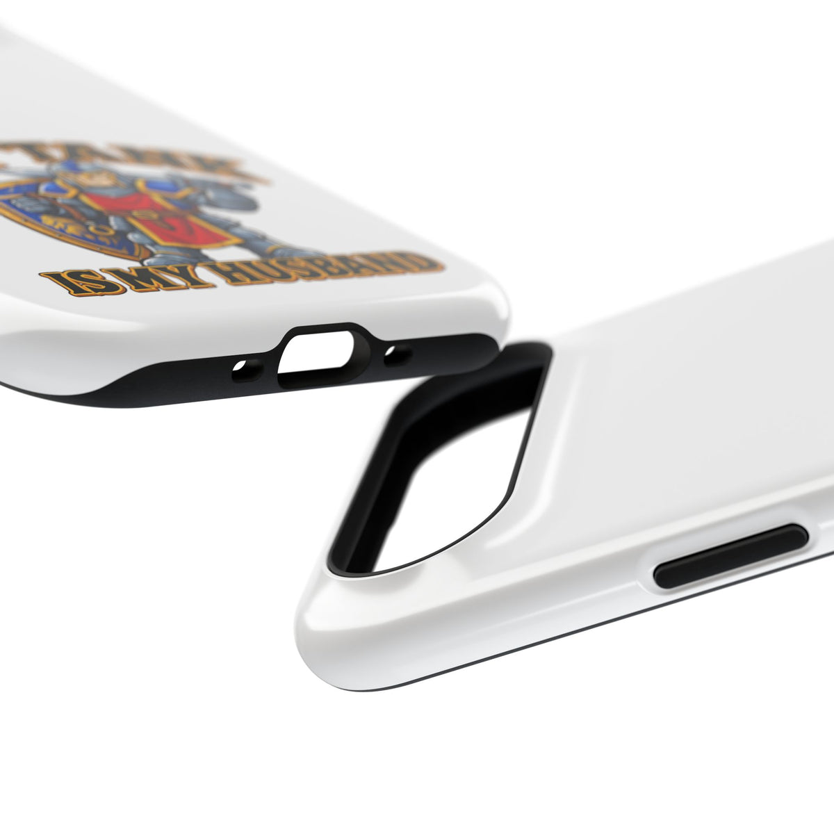 Phone Case — 'My Tank Is My Husband' Heavy-Duty Impact-Resistant Phone Case
