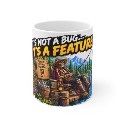 It's Not a Bug… It's a Feature – White Mug (11oz)