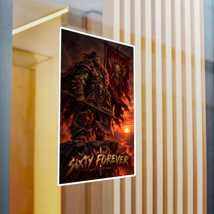 Sixty Forever – Warlord at Dusk – Sticker