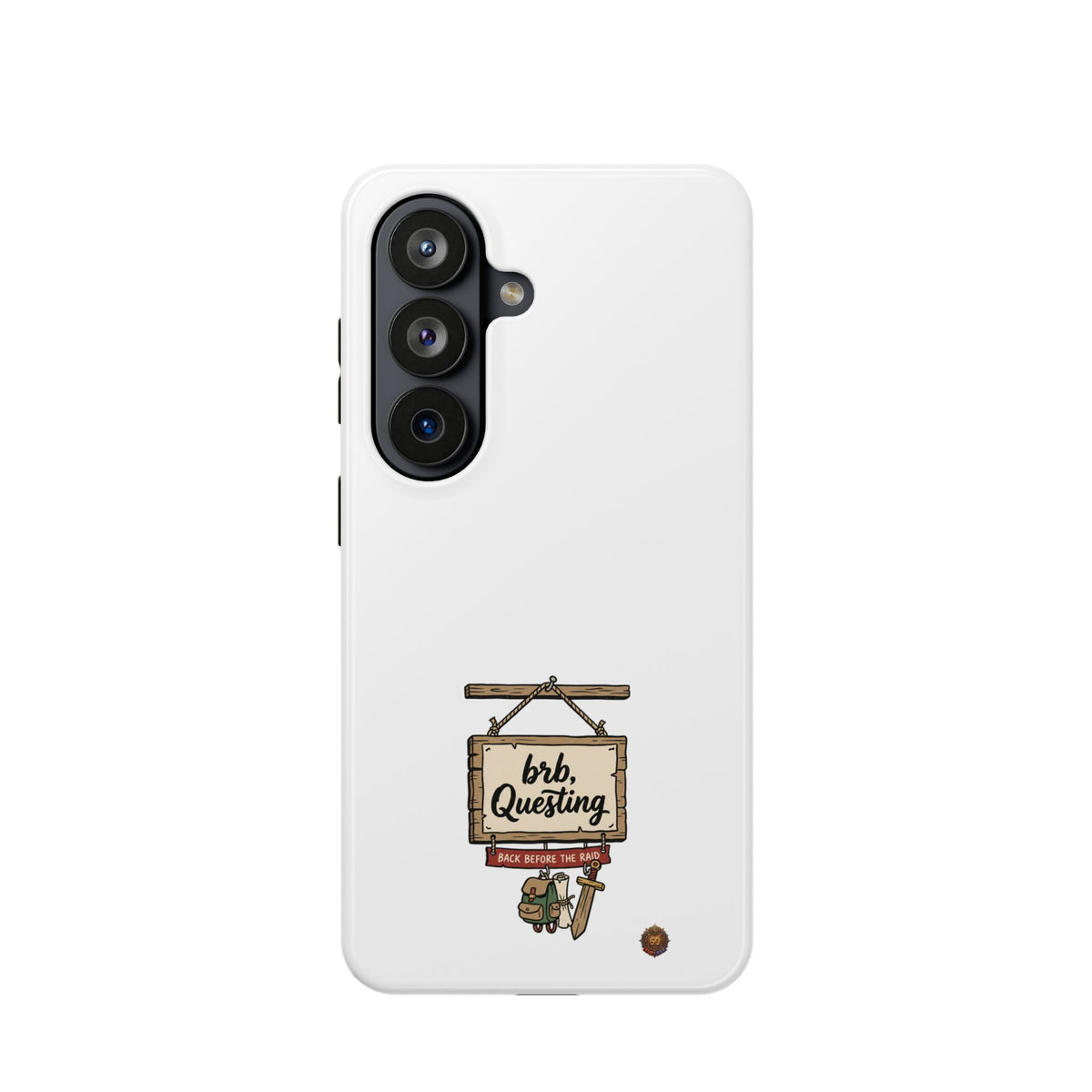 brb, Questing – Phone Case