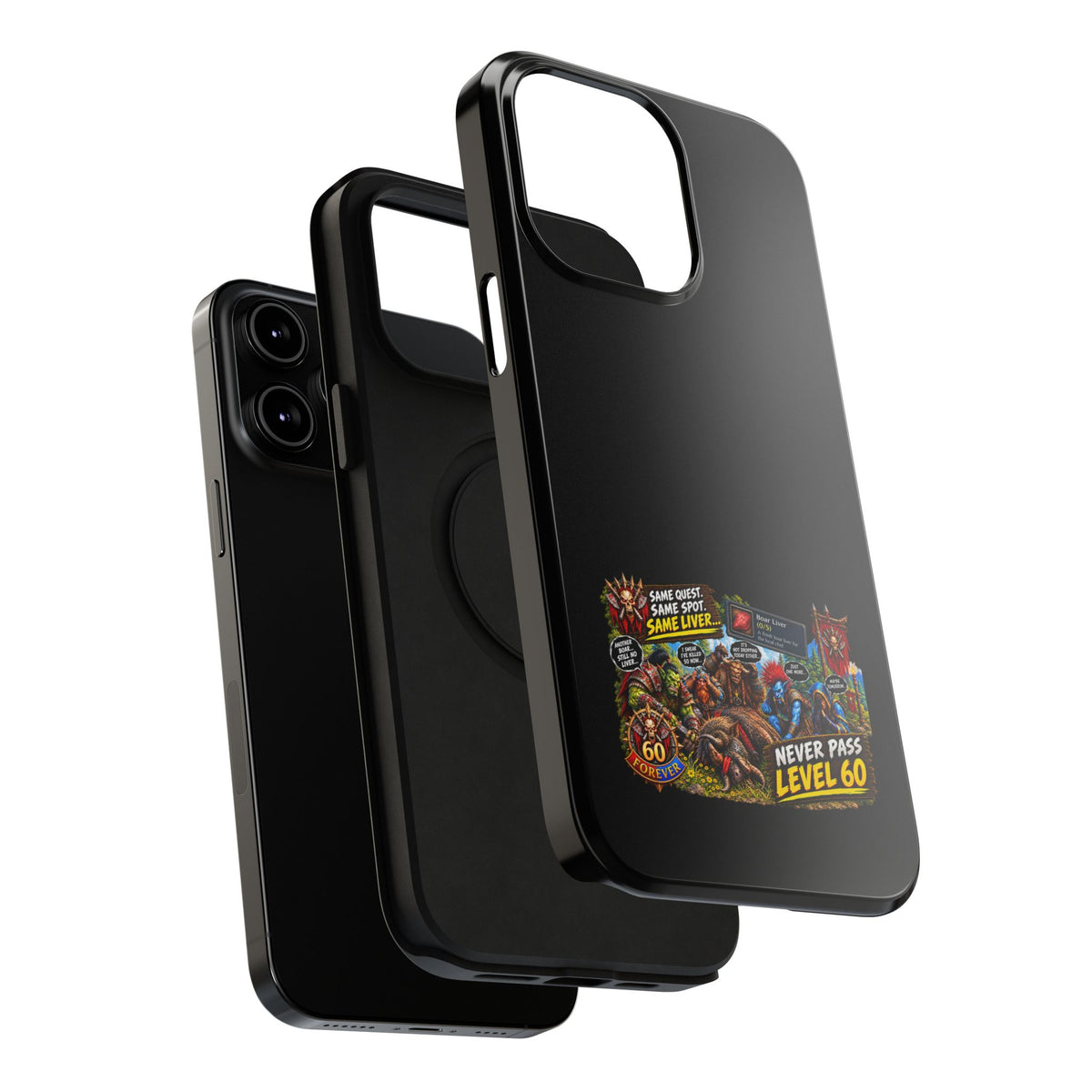 Phone Case — 'Same Quest, Same Spot' Heavy-Duty Impact-Resistant Phone Case