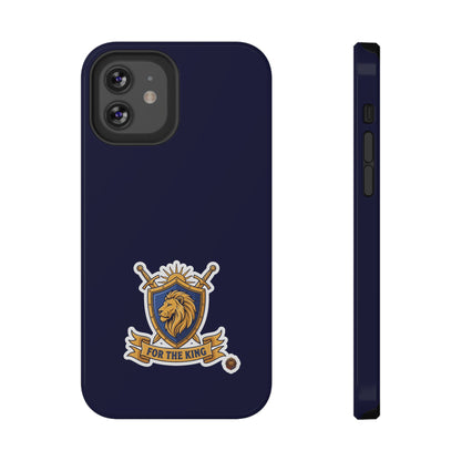 Phone Case — 'For The King Crest' Heavy-Duty Impact-Resistant Phone Case