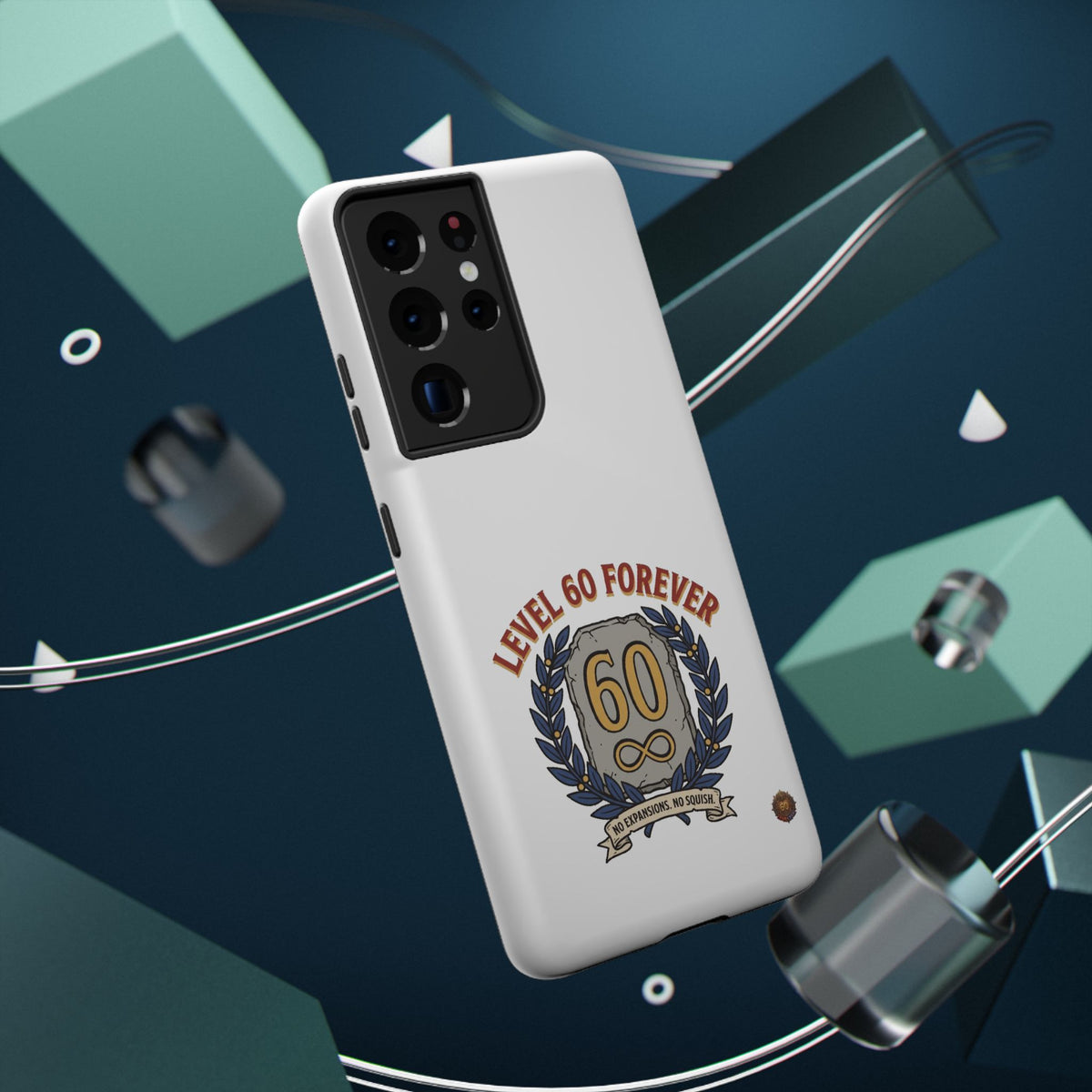 Phone Case — 'Level 60 Forever' Heavy-Duty Impact-Resistant Phone Case