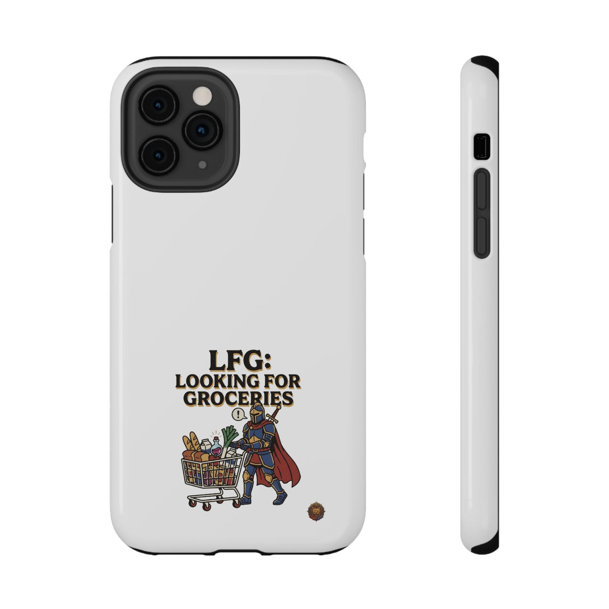 Phone Case — 'LFG: Looking for Groceries' Heavy-Duty Impact-Resistant Phone Case