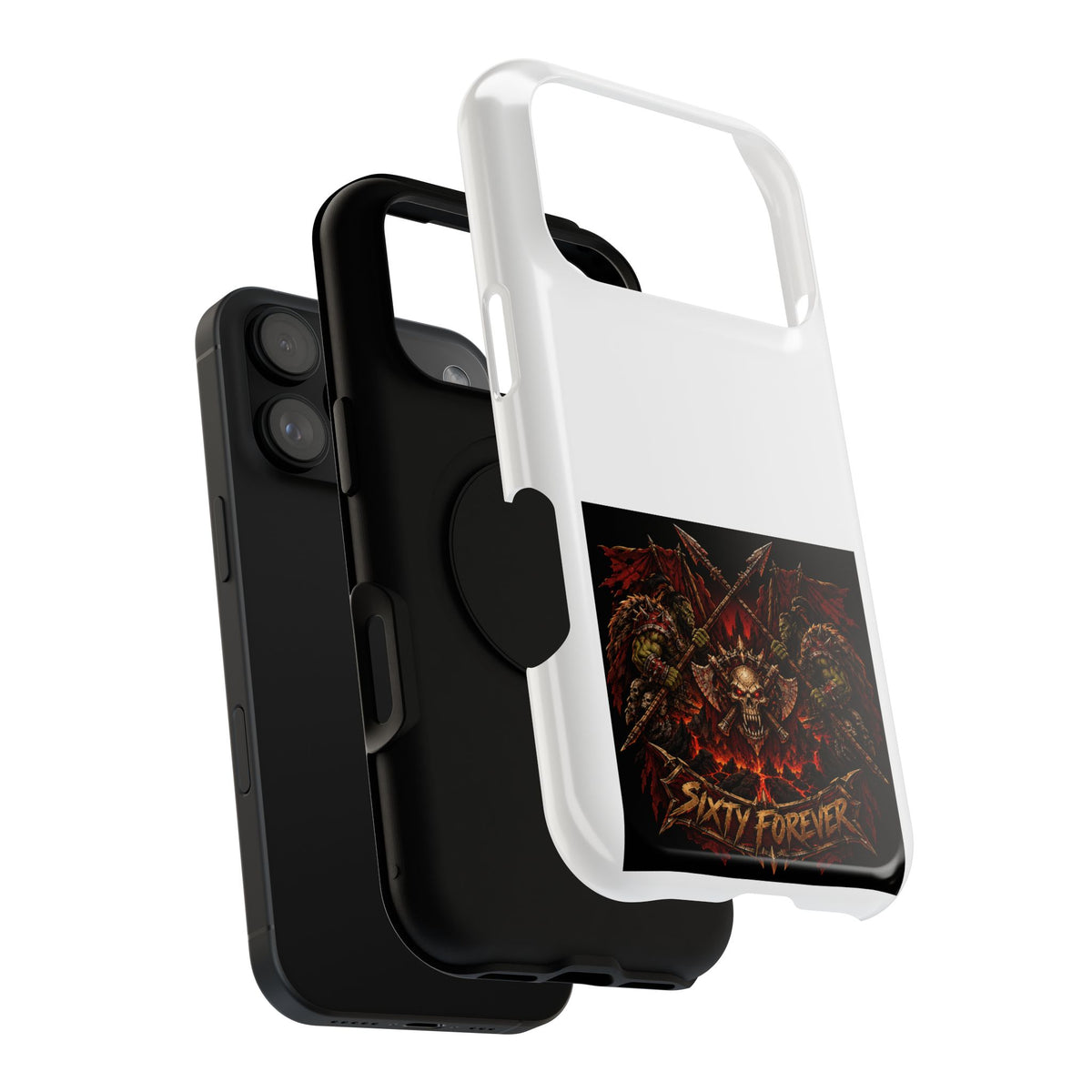Sixty Forever – Skull & Axes – Phone Case