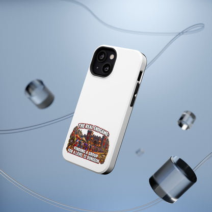 'The Real Endgame: Finding a Group' Heavy-Duty Impact-Resistant Phone Case