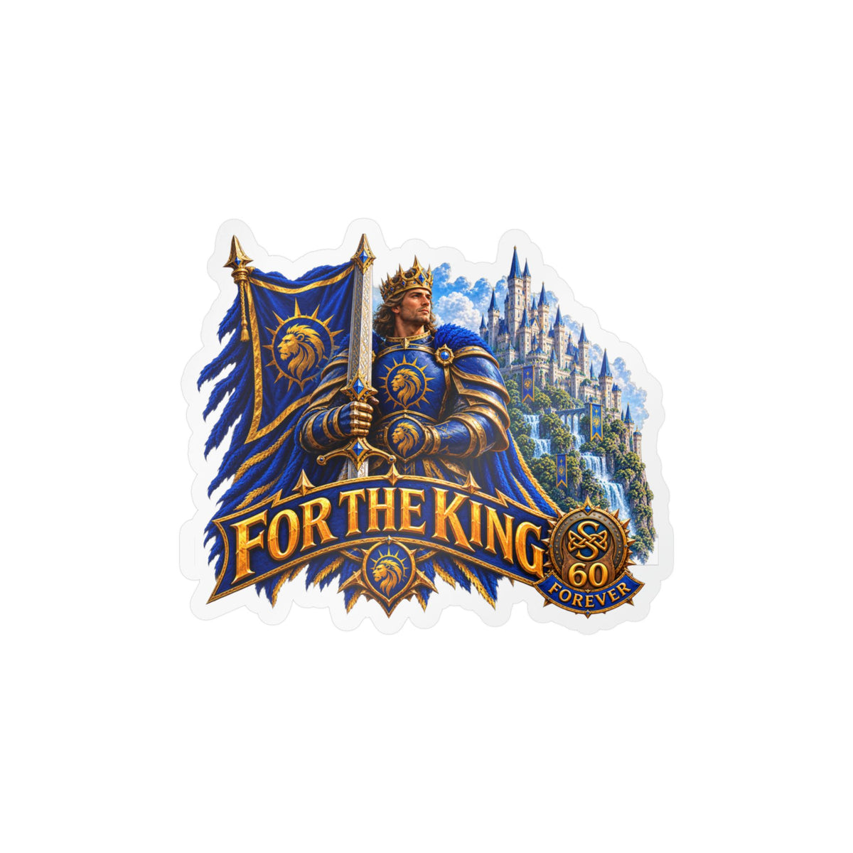 For The King – Banner – Poster Decal