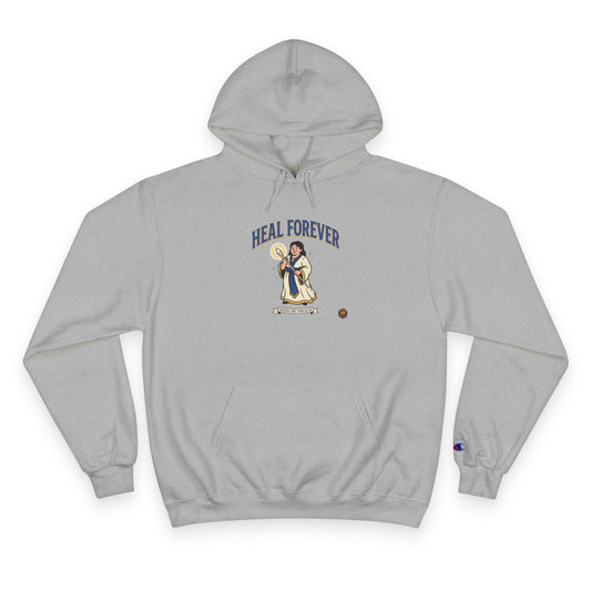 Heal Forever Hoodie - Vintage Angel Graphic Champion Hoodie