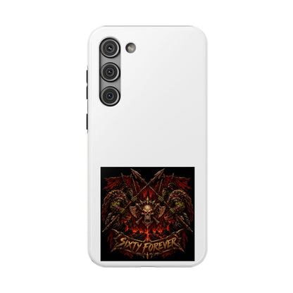 Sixty Forever – Skull & Axes – Phone Case