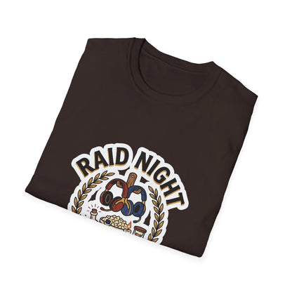 T-Shirt — "Raid Night is Date Night" Retro Gaming Tee