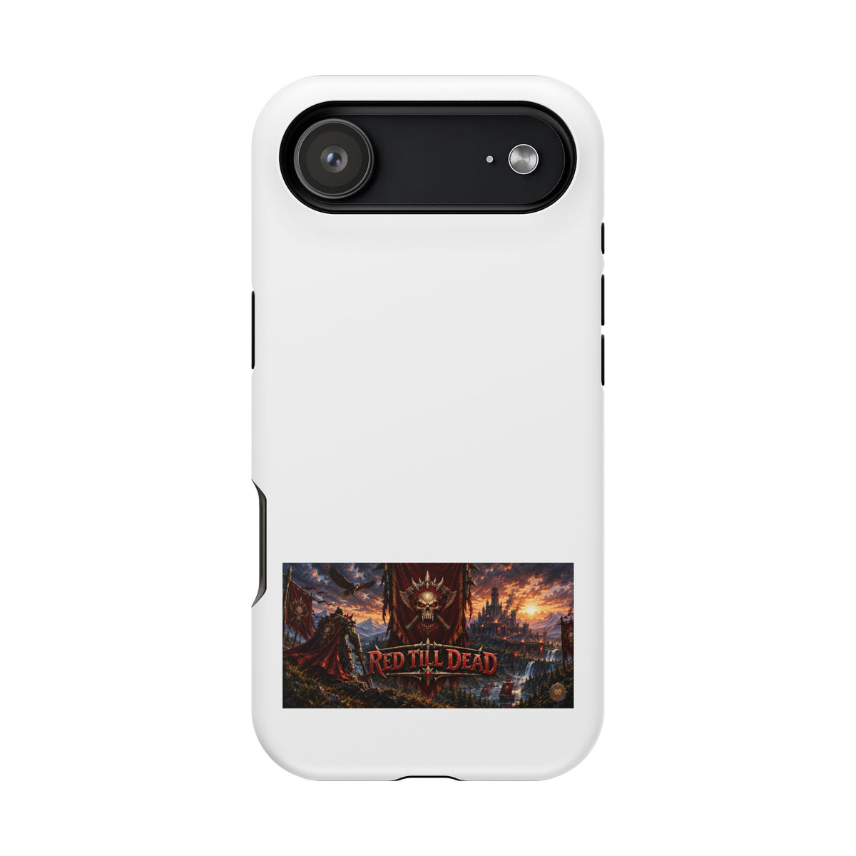 Red Till Dead – Banner Art – Phone Case