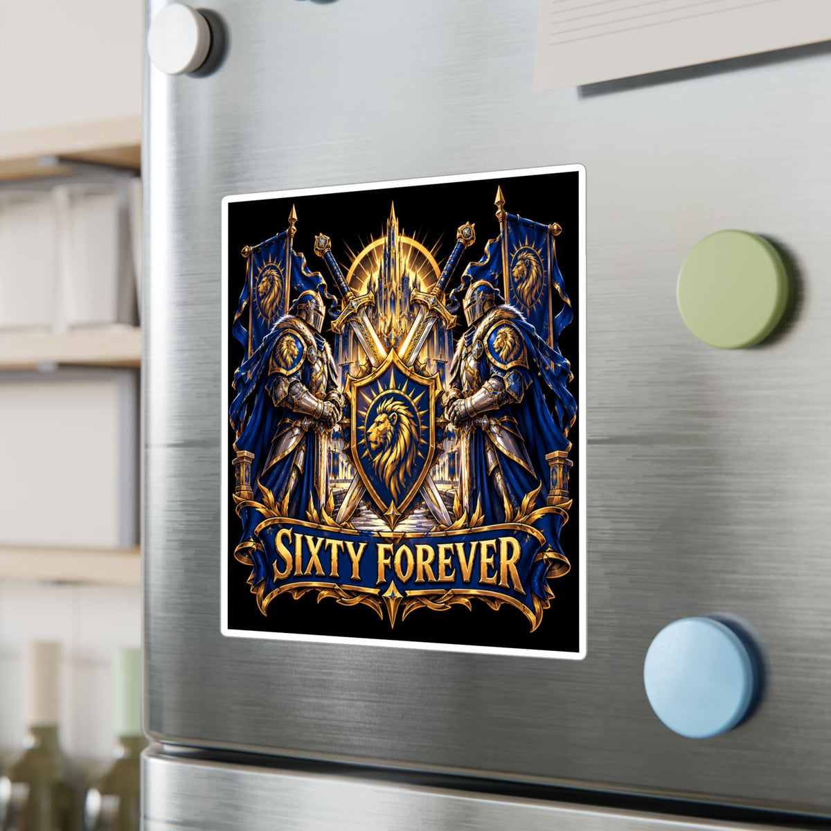 For The King – Crest – Poster Decal