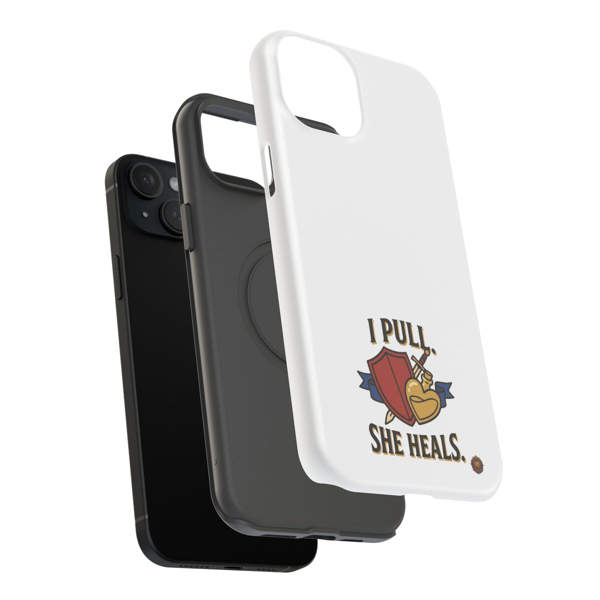 Phone Case — 'I Pull. She Heals.' Heavy-Duty Impact-Resistant Phone Case