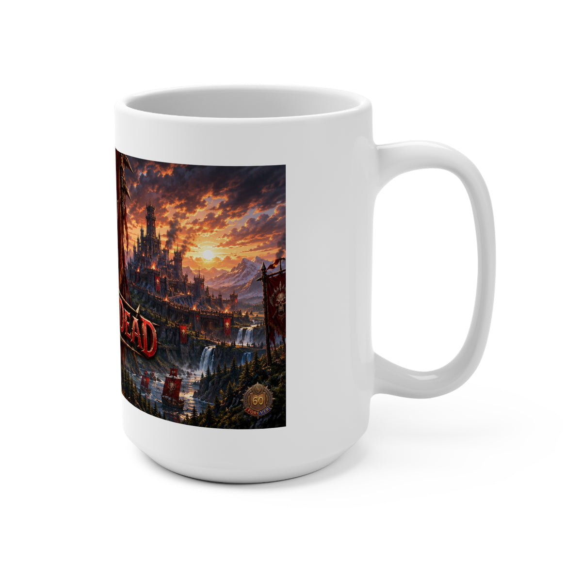 Red Till Dead – Mug (15oz) | Sixty Forever Co.