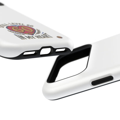 Phone Case — 'Still Level 60 In My Heart' Heavy-Duty Impact-Resistant Phone Case