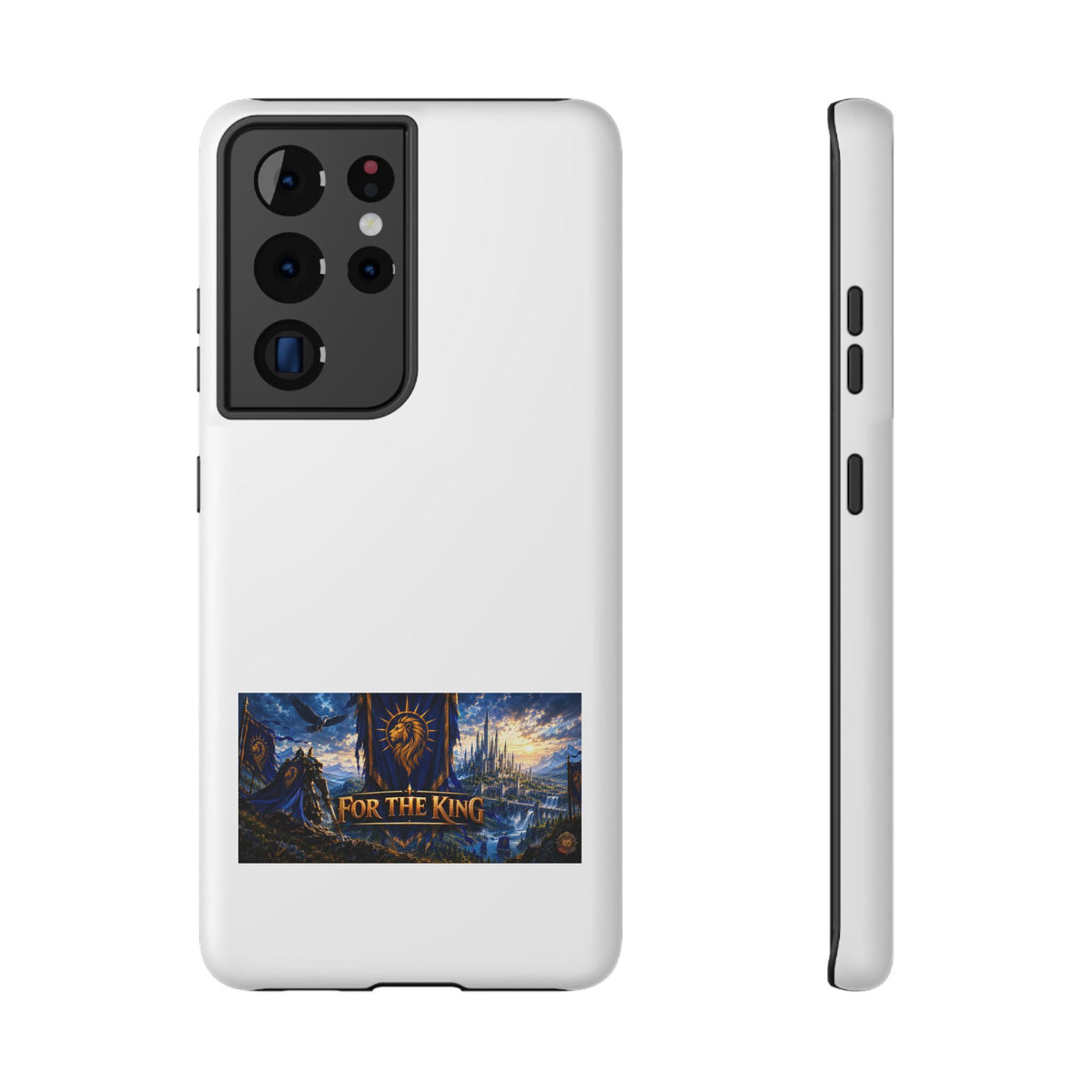 For The King – Banner Art – Phone Case