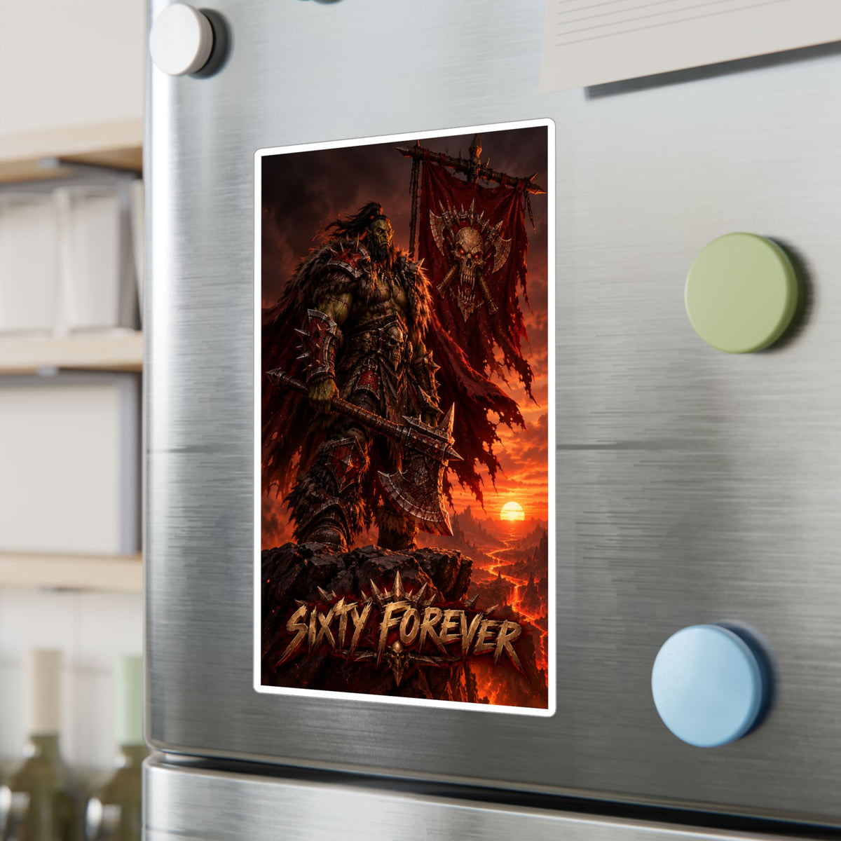 Red Till Dead – Banner – Poster Decal
