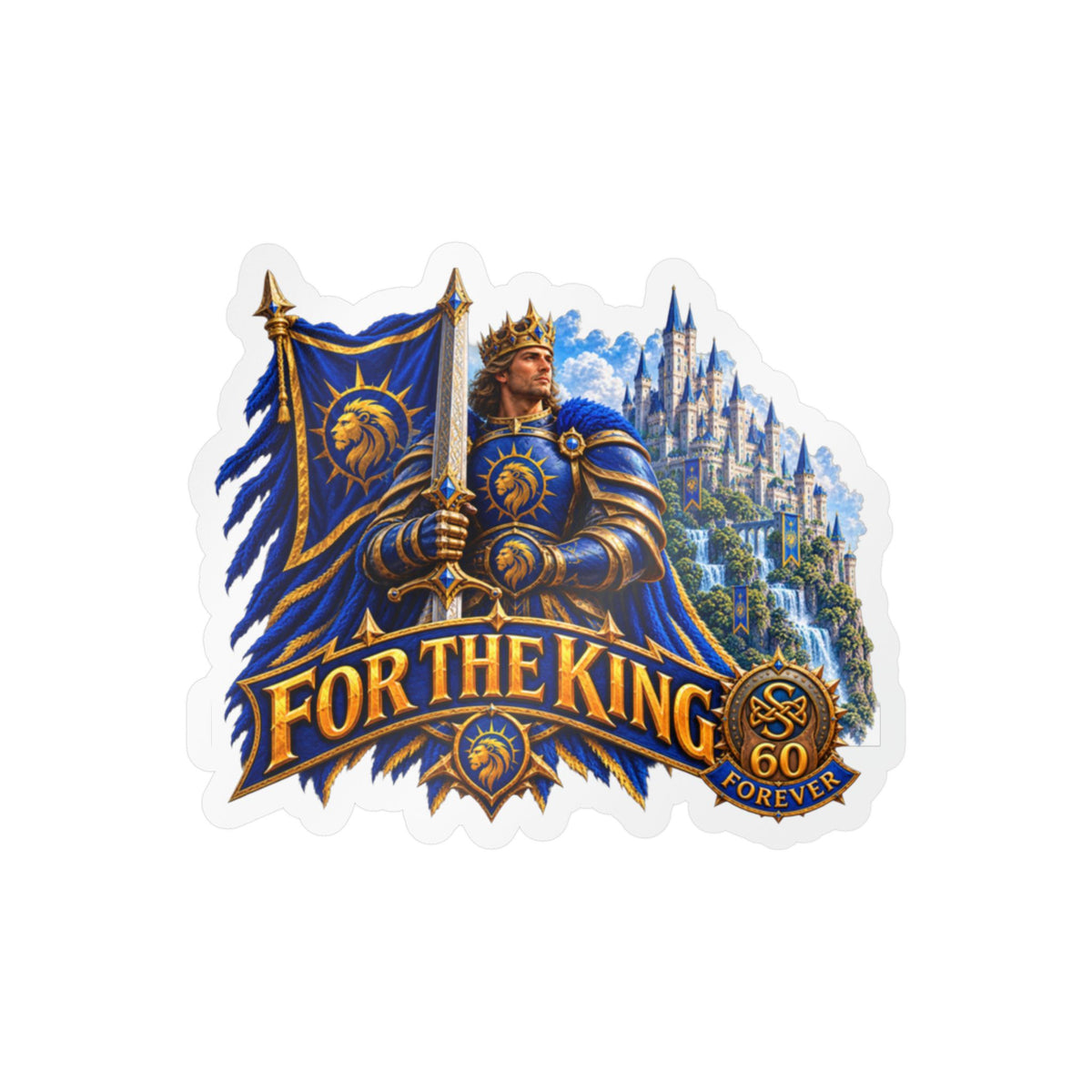 For The King – Banner – Poster Decal