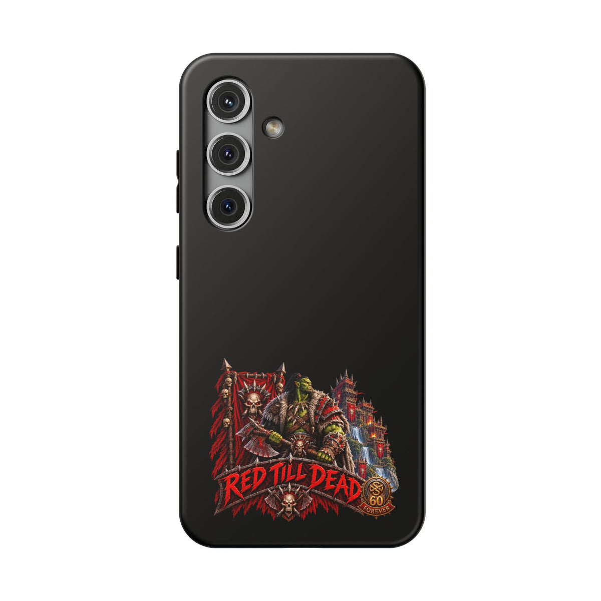 Phone Case — 'Red Till Dead' Heavy-Duty Impact-Resistant Phone Case
