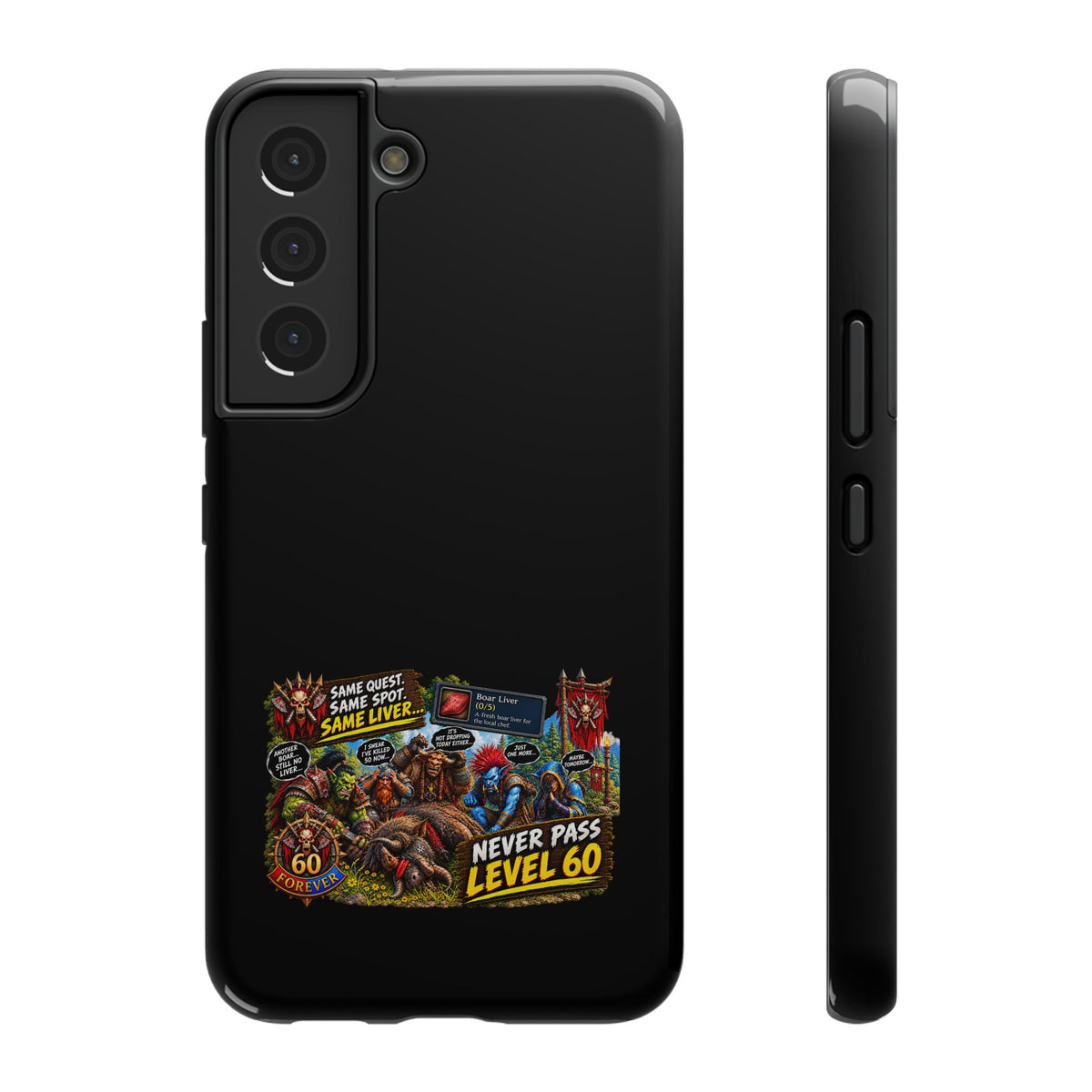 Phone Case — 'Same Quest, Same Spot' Heavy-Duty Impact-Resistant Phone Case