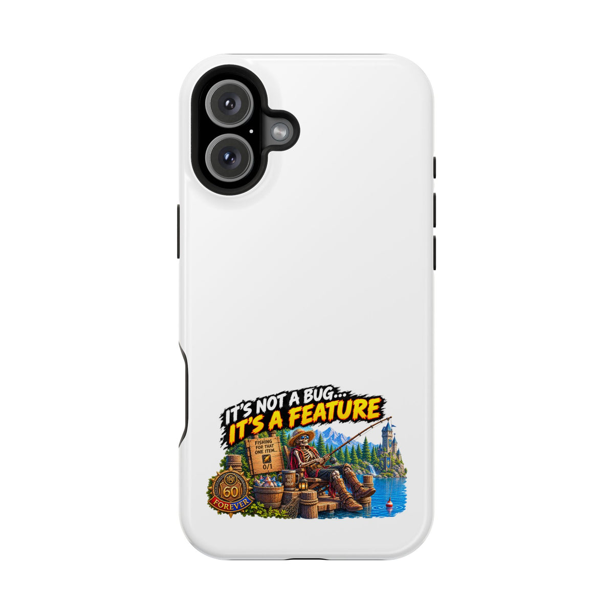 Phone Case — 'It's Not a Bug… It's a Feature' Heavy-Duty Impact-Resistant Phone Case
