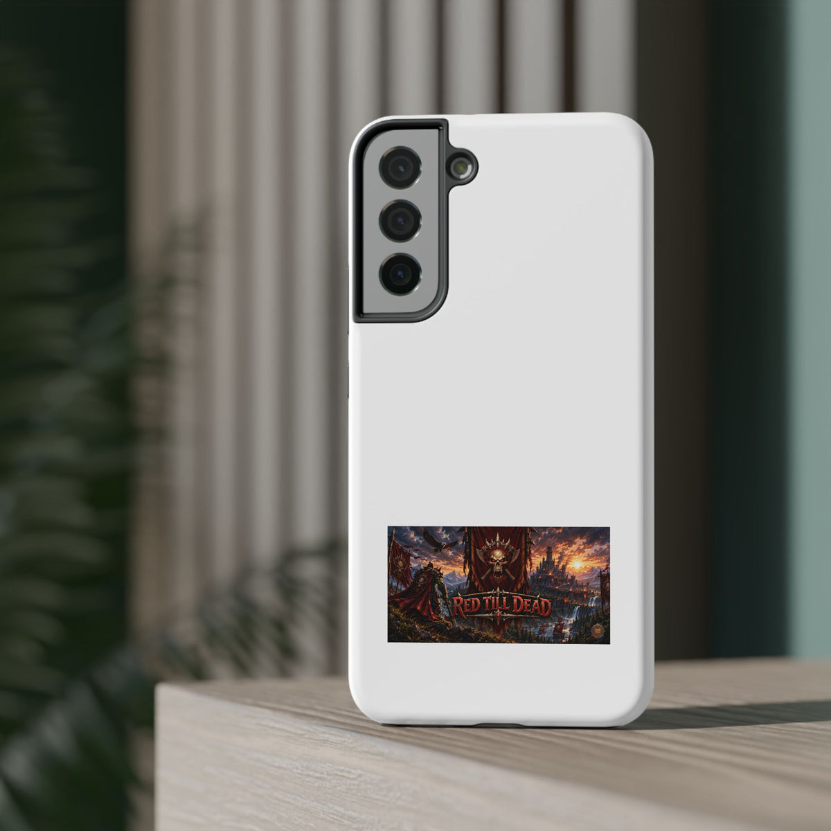 Red Till Dead – Banner Art – Phone Case
