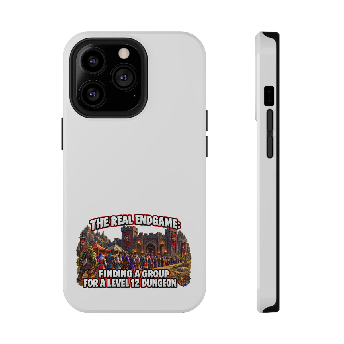 'The Real Endgame: Finding a Group' Heavy-Duty Impact-Resistant Phone Case