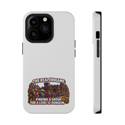 'The Real Endgame: Finding a Group' Heavy-Duty Impact-Resistant Phone Case