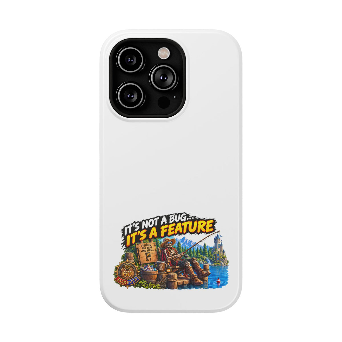 Phone Case — 'It's Not a Bug… It's a Feature' Heavy-Duty Impact-Resistant Phone Case