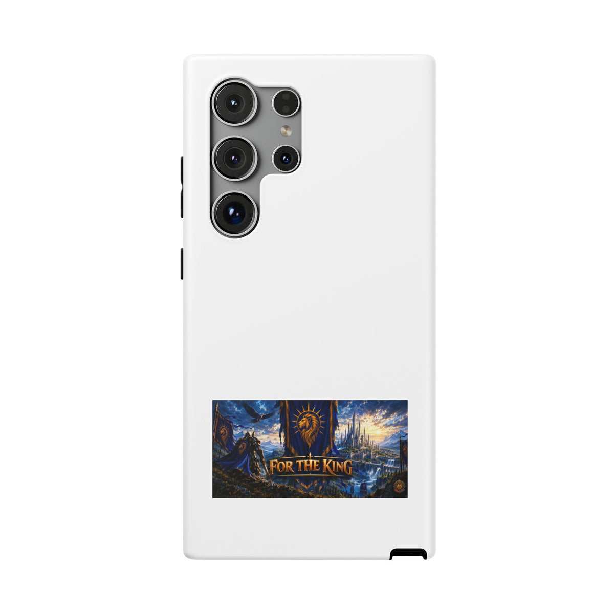 For The King – Banner Art – Phone Case