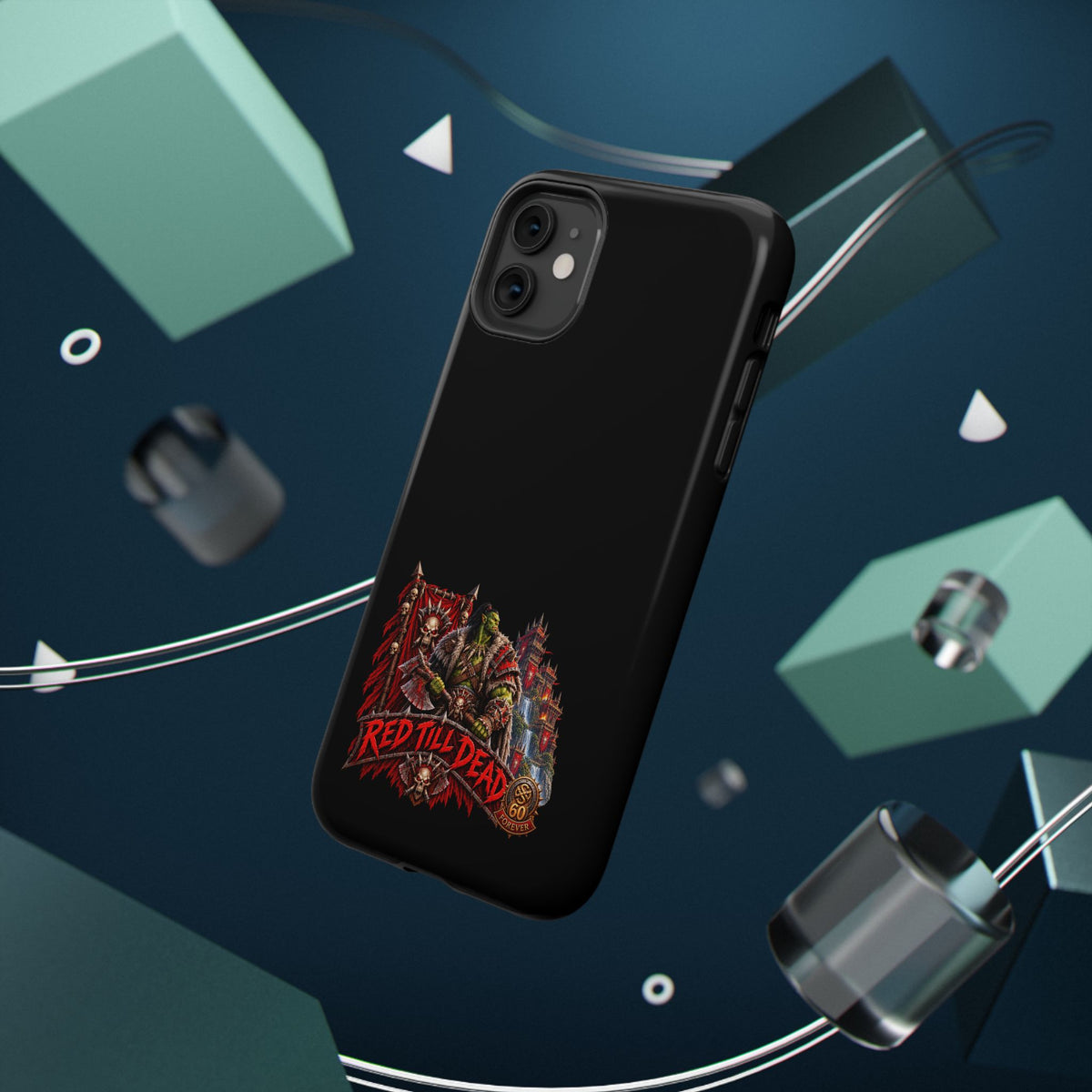 Phone Case — 'Red Till Dead' Heavy-Duty Impact-Resistant Phone Case