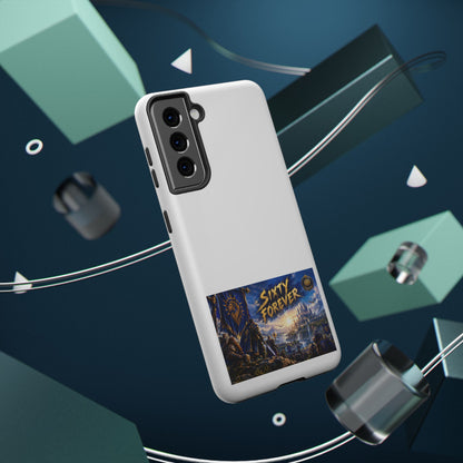 Sixty Forever – Blue Banner – Phone Case