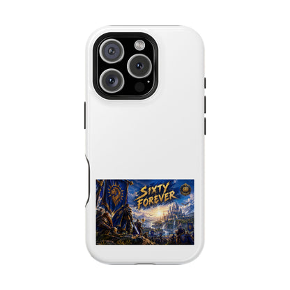 Sixty Forever – Blue Banner – Phone Case