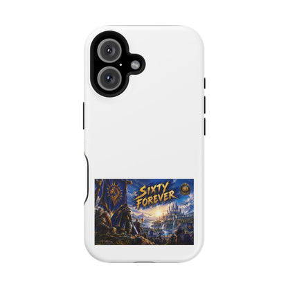 Sixty Forever – Blue Banner – Phone Case