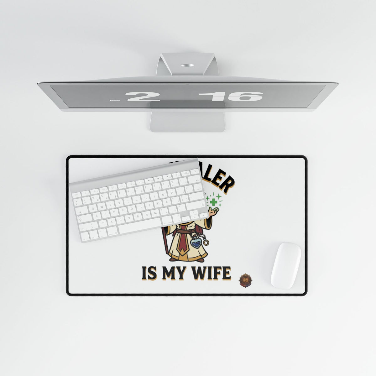 My Healer Is My Wife – Desk Mat